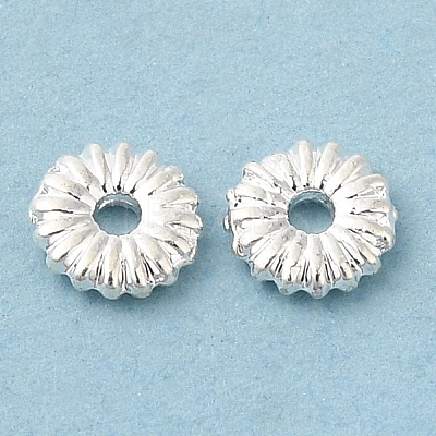 Brass Spacer Beads KK-B073-01S-1