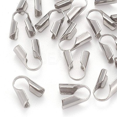 Tarnish Resistant Stainless Steel Bead Tips LS-STAS-R062-4mm-1