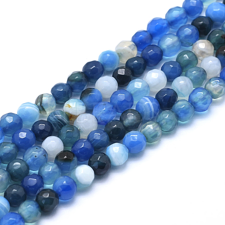 Natural Agate Beads X-G-J371-01-6mm-1