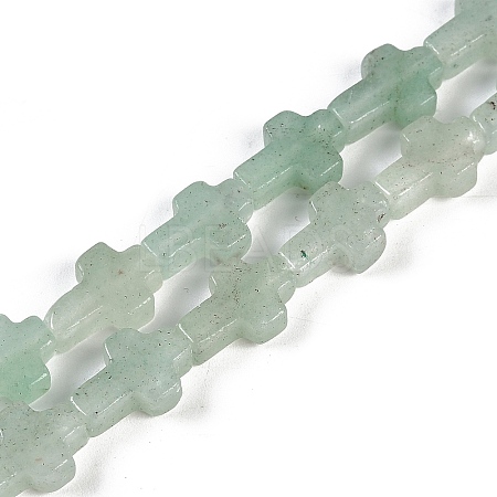 Natural Green Aventurine Beads Strands G-I369-A06-01-1