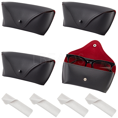   1Pc Imitation Leather Glasses Cases AJEW-PH0011-19-1