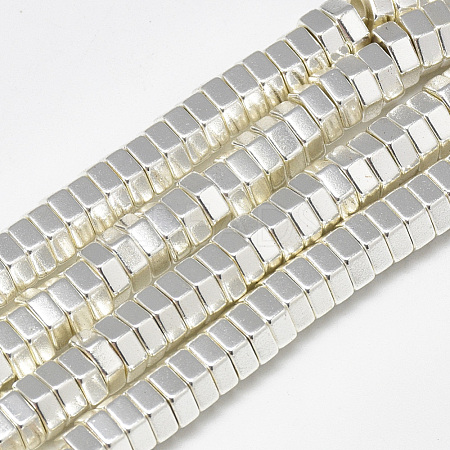 Electroplate Non-magnetic Synthetic Hematite Beads Strands G-Q465-32S-1