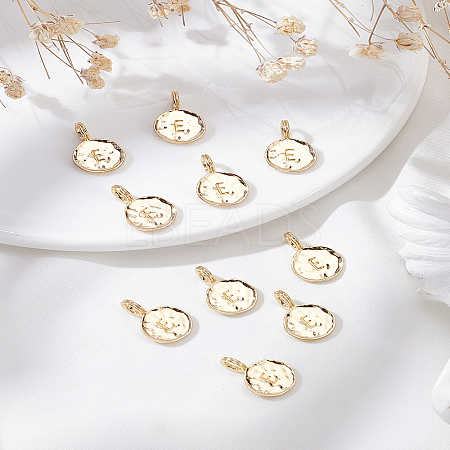 10Pcs Alloy Pendants FIND-LP0003-36E-1