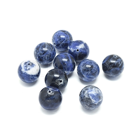 Natural Sodalite Beads G-F222-39A-18mm-1