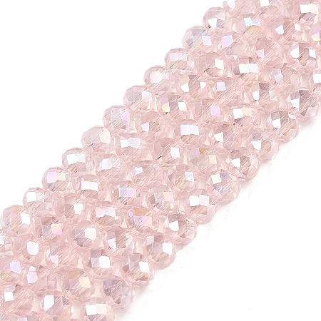 Electroplate Glass Beads Strands LS-EGLA-A044-T3mm-B22-1