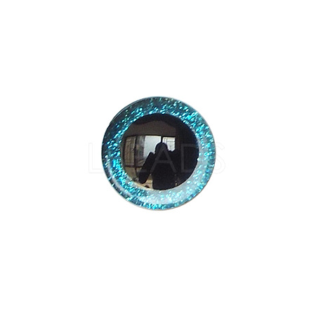 Craft Resin Doll Eyes DOLL-PW0006-003B-05-1