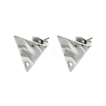 Non-Tarnish 304 Stainless Steel Stud Earring Findings LS-STAS-L024-003P-02-1