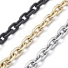 Handmade Spray Painted CCB Cable Chains AJEW-JB00719-1