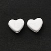 Heart Spray Painted Alloy Beads FIND-G053-01O-4