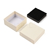 Cardboard Paper Jewelry Storage Boxes with Sponge CON-P023-01B-02-2