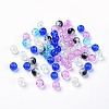 Baking Paint Crackle Glass Beads DGLA-X0006-4mm-03-2