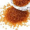 15/0 Transparent Czech Glass Seed Beads SEED-N004-004-01-1
