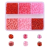 1404Pcs 6 Style 8/0 Glass Seed Round Beads SEED-FS0001-05-1