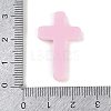 Cross Resin Cabochons RESI-Q014-04D-3