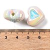 Plating Acrylic Beads OACR-Z022-01C-3
