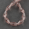 Glass Beads Strands GLAA-R026-8x4mm-M-2