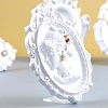 Resin Earring Jewelry Cameo Display Stand EDIS-H035-01-1
