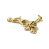 PVD Vacuum Plating 304 Stainless Steel Pendants X-STAS-B069-41G-02-2