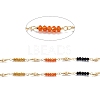 Handmade Brass Beaded Chains CHC-M021-14LG-2