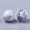 Acrylic Beads OACR-T008-11B-10-2