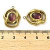 Natural Amethyst Pendants STAS-H438-10G-02-3