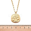 304 Stainless Steel Constellation Pendant Necklaces LS-NJEW-K392-01G-07-5