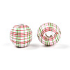 Easter Theme Printed Wood Beads WOOD-T032-22C-2