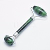Natural Ruby in Zoisite Brass Face Massager MRMJ-G009-03P-2