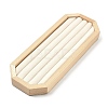 Wooden Ring Organizer Display Trays with Velvet Inside ODIS-C013-04B-1