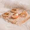 4Pcs Alloy Finger Rings Sets WG7802C-18-5