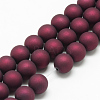 Rubberized Style Acrylic Beads X-MACR-S835-30mm-04-1