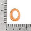 Spray Painted Alloy Spring Gate Rings AJEW-C035-01M-3