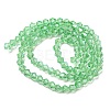 Transparent Electroplate Glass Beads Strands EGLA-A039-T2mm-A24-2