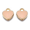 Alloy Enamel Charms X-ENAM-S121-041J-3