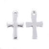 Stainless Steel Cross Charms X-STAS-M037-14S-2
