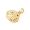 Brass Micro Pave Cubic Zirconia Pendants KK-R100-12G-03-2