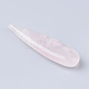 Natural Rose Quartz Pendants X-G-R392-09-1