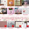 3 Sheets 3 Styles PVC Waterproof Decorative Stickers DIY-WH0404-368-5
