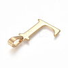304 Stainless Steel Pendants STAS-F106-95G-L-2