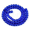 Transparent Glass Beads Strands GLAA-T032-T4mm-16-3