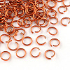 Aluminum Wire Open Jump Rings ALUM-R005-0.8x6-12-1