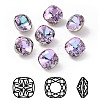 K9 Glass Rhinestone Cabochons RGLA-A025-03A-001VL-1