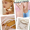 DIY Imitation Pearl Earring Bracelet Making Kit DIY-SC0022-07-5