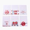 Rectangle Paper Greeting Cards DIY-F096-15-2