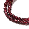 Natural Garnet Beads Strands G-I341-09A-4