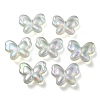 UV Plating Luminous Transparent Acrylic Beads OACR-P010-11E-1