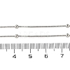 Brass Satellite Chains Necklaces for Women NJEW-D302-33P-4