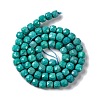 Natural Howlite Beads Strands G-G001-B02-03-3