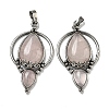 Natural & Synthetic Mixed Gemstone Pendants G-F766-04AS-2