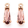 Faceted Glass Pendants X1-GLAA-T010-004G-1